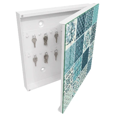 Boîte à clés murale décorative Mosaïque rétro