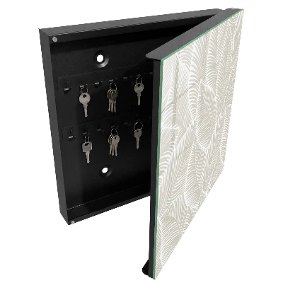 Armoire à clés décorative Feuilles paisibles