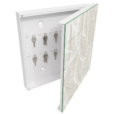 Armoire à clés décorative Feuilles paisibles