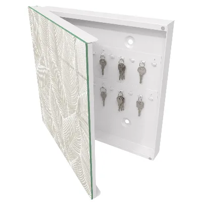 Armoire à clés décorative Feuilles paisibles