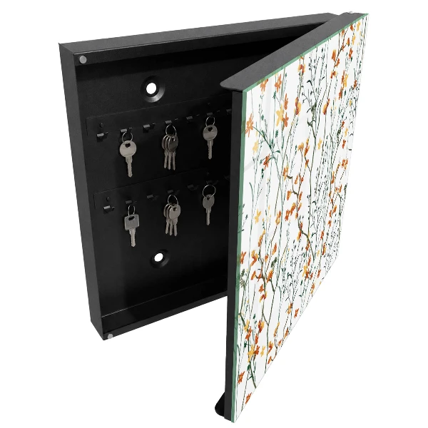 Armoire à clés décorative Motif floral