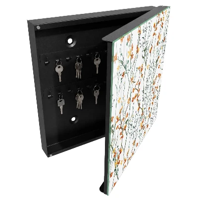 Armoire à clés décorative Motif floral