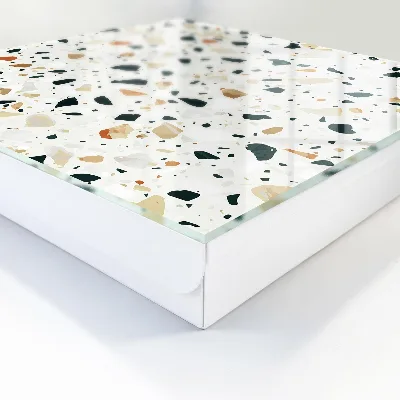 Armoire à clés design Motif terrazzo