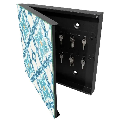 Armoire à clés design Mosaïque décorative