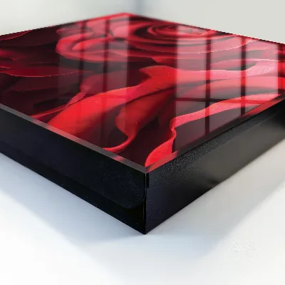 Armoire à clés design Roses rouges