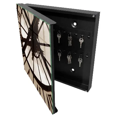 Armoire à clés design Élégance industrielle