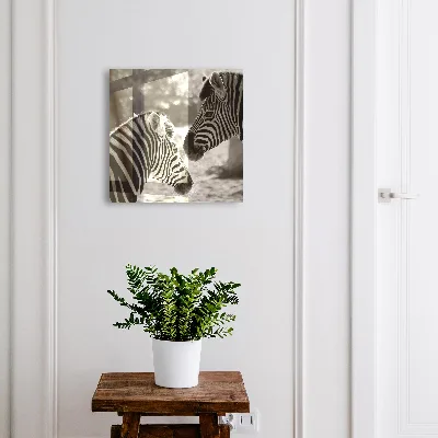 Armoire à clés design Zèbres ensemble