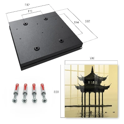 Armoire à clés décorative Pavillon dans l'eau