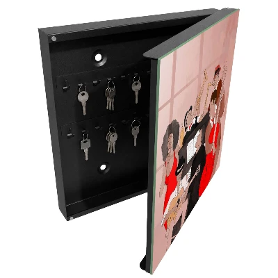 Armoire à clés décorative Scène jazz
