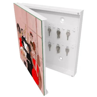 Armoire à clés décorative Scène jazz