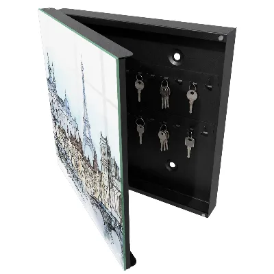 Armoire à clés décorative Tour solide