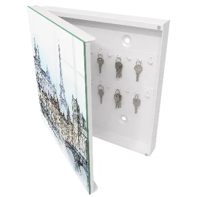Armoire à clés décorative Tour solide