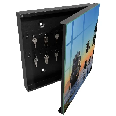 Armoire à clés design Voilier de mer