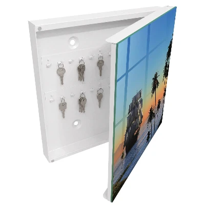 Armoire à clés design Voilier de mer