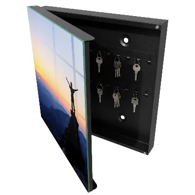 Armoire à clés décorative Le triomphe de la nature