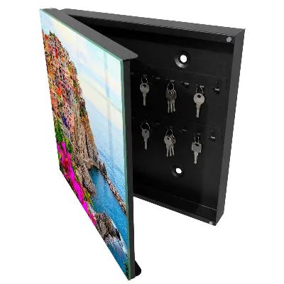 Armoire à clés décorative Baie colorée