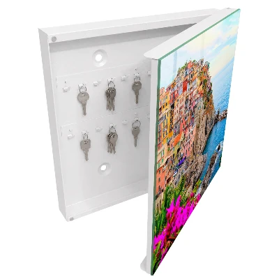 Armoire à clés décorative Baie colorée