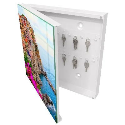 Armoire à clés décorative Baie colorée