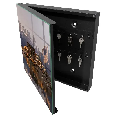 Armoire à clés décorative Paix de la montagne