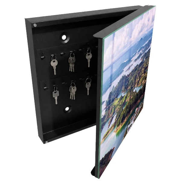 Armoire à clés design Îles vertes