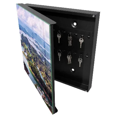 Armoire à clés design Îles vertes