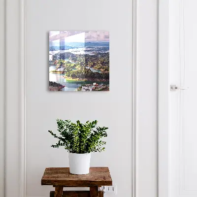 Armoire à clés design Îles vertes