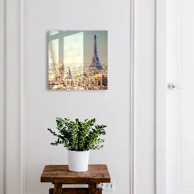 Boîte à clés murale décorative Paysage urbain