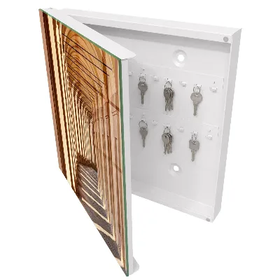 Armoire à clés décorative Élégance architecturale