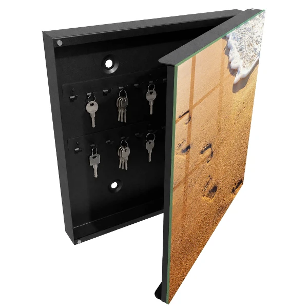 Armoire à clés design La tranquillité de la plage