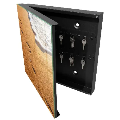 Armoire à clés design La tranquillité de la plage