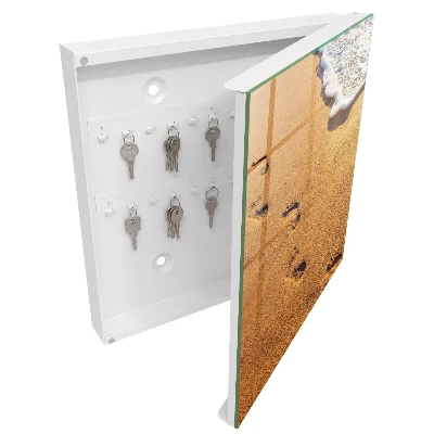 Armoire à clés design La tranquillité de la plage