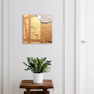 Armoire à clés design La tranquillité de la plage