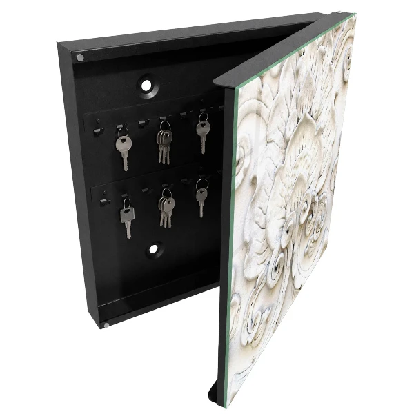 Armoire à clés design Ornements floraux