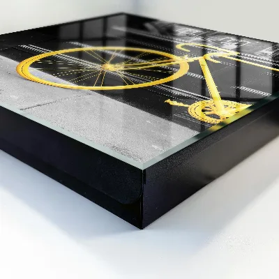 Armoire à clés décorative Vélo jaune