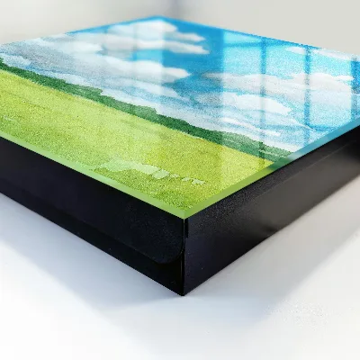 Armoire à clés décorative Paysage d'été