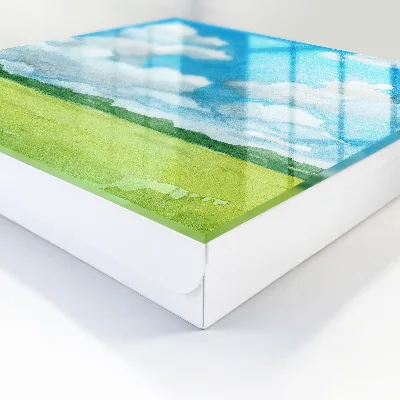 Armoire à clés décorative Paysage d'été