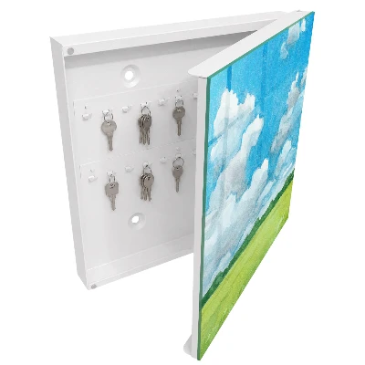 Armoire à clés décorative Paysage d'été