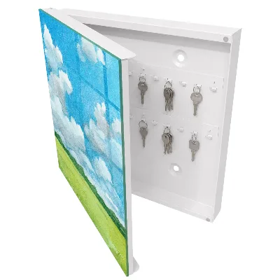 Armoire à clés décorative Paysage d'été