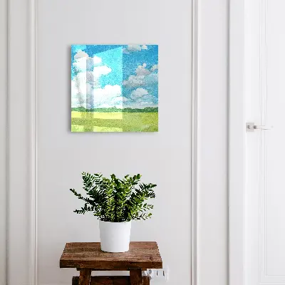Armoire à clés décorative Paysage d'été