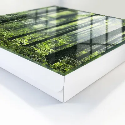 Armoire à clés décorative Forêt verte