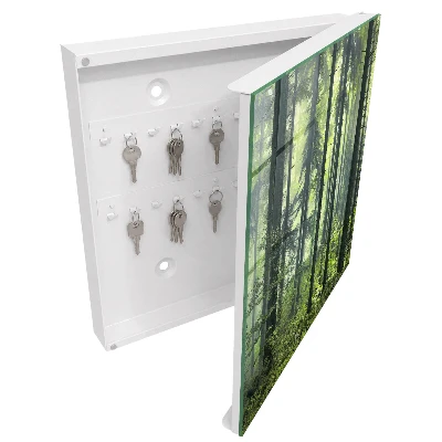 Armoire à clés décorative Forêt verte