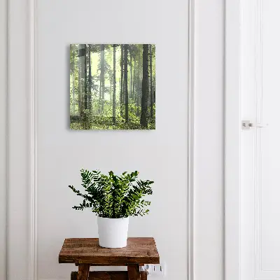 Armoire à clés décorative Forêt verte