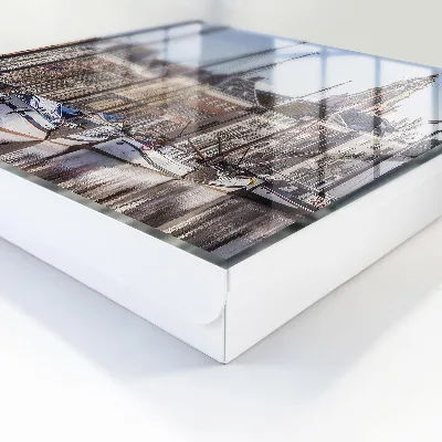 Armoire à clés design Voiles sur l'eau