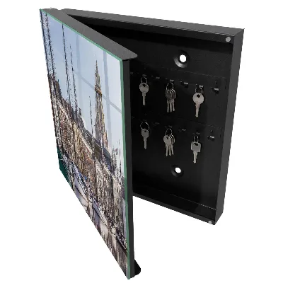 Armoire à clés design Voiles sur l'eau
