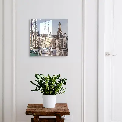 Armoire à clés design Voiles sur l'eau