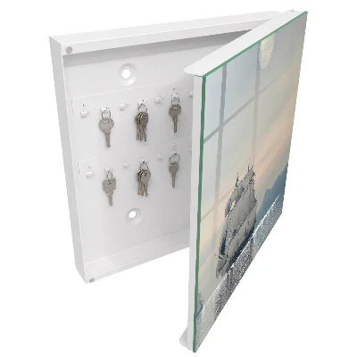 Armoire à clés décorative Croisière en mer