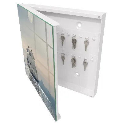 Armoire à clés décorative Croisière en mer