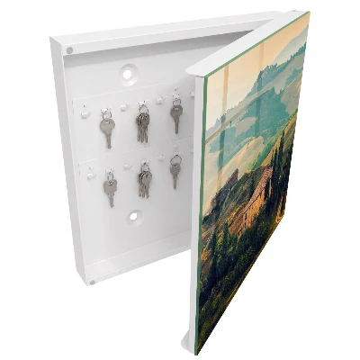 Armoire à clés décorative Paysage toscan