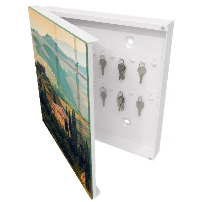 Armoire à clés décorative Paysage toscan
