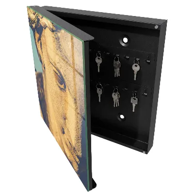 Armoire à clés design Élégance discrète